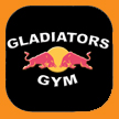 Gladiators Gym, Derby, long eaton print and design